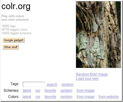 color tool 調色盤 colr.org